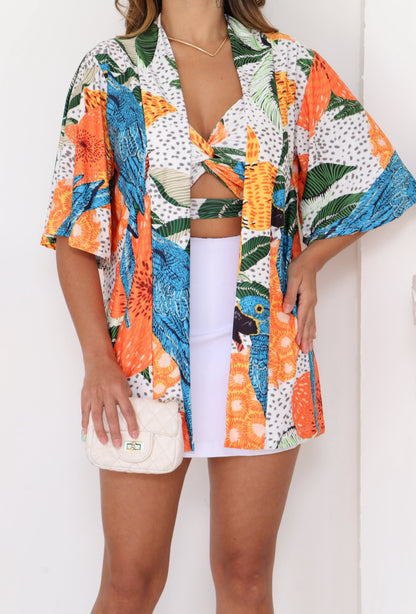 SAFARI KIMONO SET